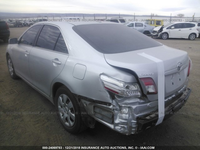 4T4BF3EK7AR046682 - 2010 TOYOTA CAMRY SE/LE/XLE SILVER photo 6