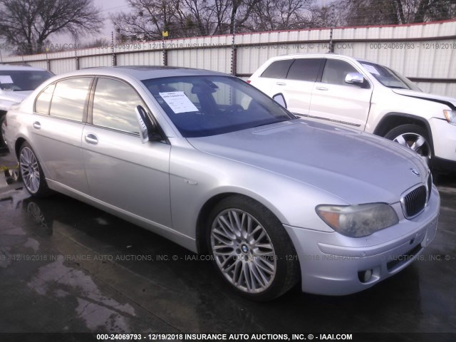 WBAHN83568DT78335 - 2008 BMW 750 SILVER photo 1