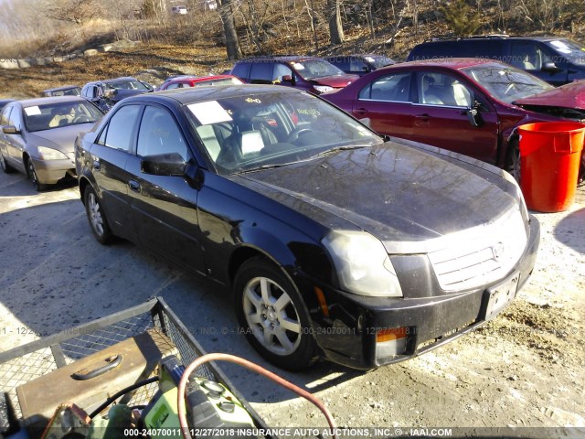 1G6DP577960173587 - 2006 CADILLAC CTS HI FEATURE V6 BLACK photo 1