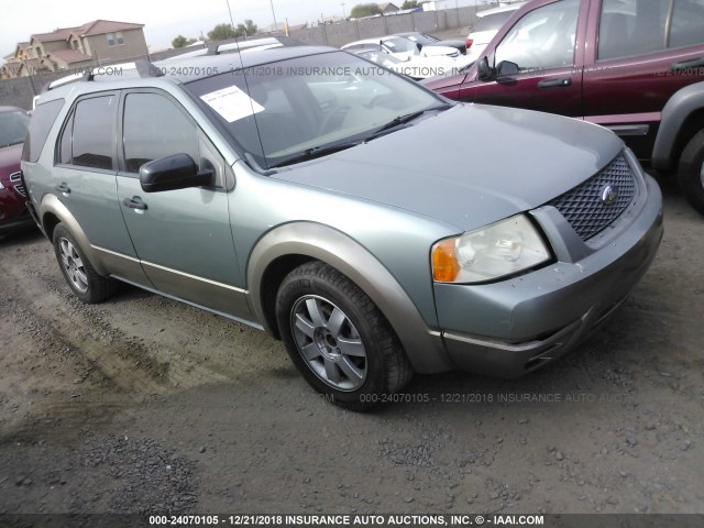 1FMZK01166GA01772 - 2006 FORD FREESTYLE SE GREEN photo 1