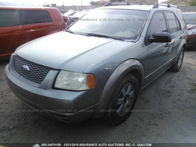 1FMZK01166GA01772 - 2006 FORD FREESTYLE SE GREEN photo 2