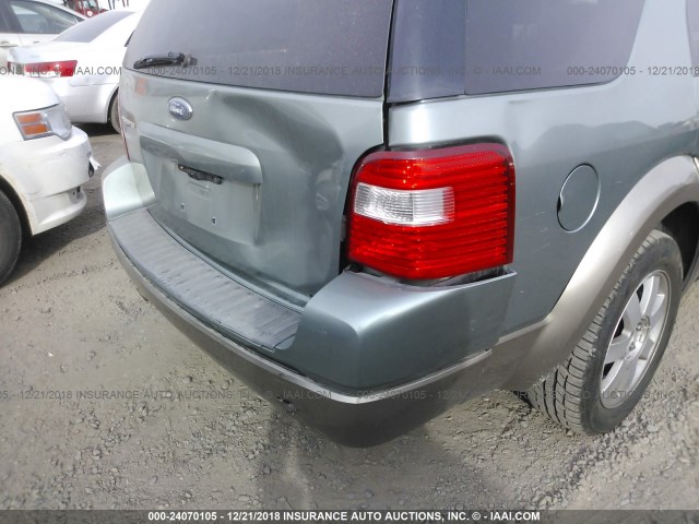 1FMZK01166GA01772 - 2006 FORD FREESTYLE SE GREEN photo 6