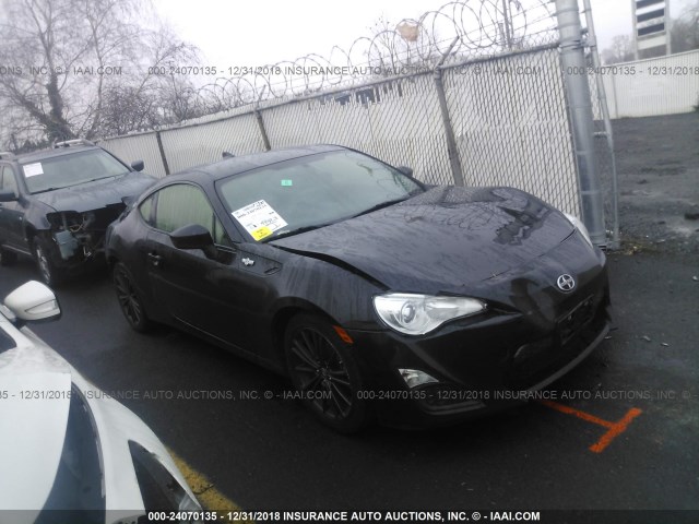JF1ZNAA15F8708623 - 2015 TOYOTA SCION FR-S BLACK photo 1