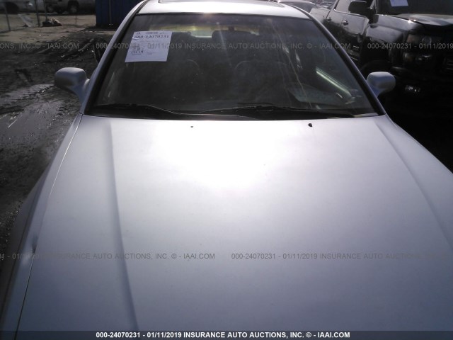 4A3AA46H53E123562 - 2003 MITSUBISHI GALANT ES/LS/GTZ SILVER photo 6