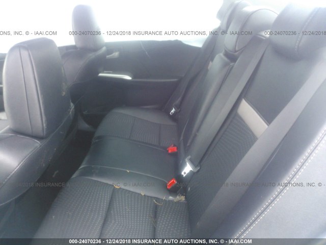 4T1BF1FK4EU745433 - 2014 TOYOTA CAMRY L/SE/LE/XLE SILVER photo 8