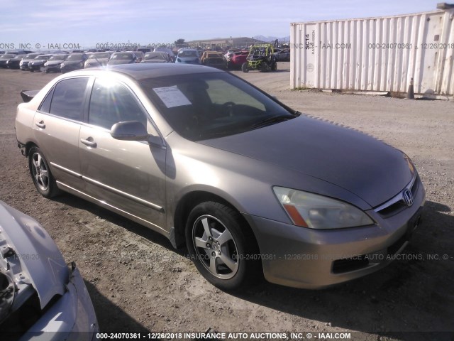 JHMCN36456C000687 - 2006 HONDA ACCORD HYBRID GOLD photo 1