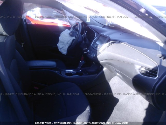 1G1ZB5ST2GF328347 - 2016 CHEVROLET MALIBU LS BLACK photo 5