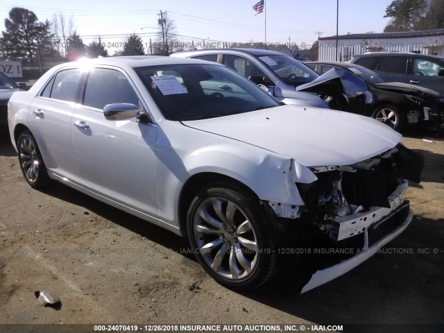 2C3CCAEG5JH249671 - 2018 CHRYSLER 300 LIMITED WHITE photo 1