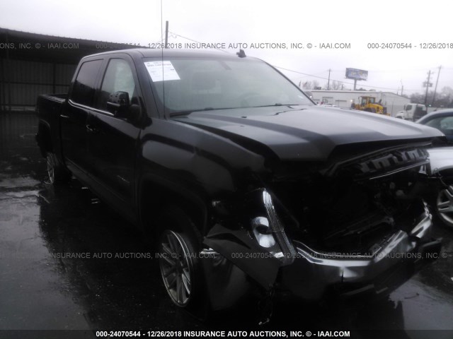 3GTP1UEC0EG526637 - 2014 GMC SIERRA C1500 SLE BLACK photo 1