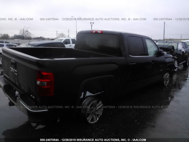 3GTP1UEC0EG526637 - 2014 GMC SIERRA C1500 SLE BLACK photo 4