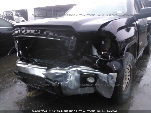 3GTP1UEC0EG526637 - 2014 GMC SIERRA C1500 SLE BLACK photo 6