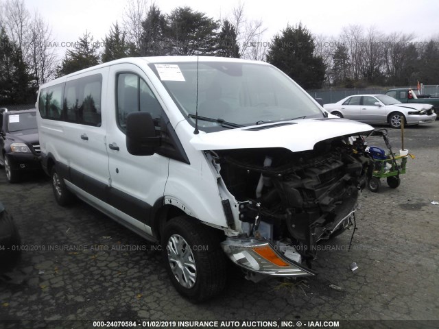 1FBZX2ZM2FKB22235 - 2015 FORD TRANSIT T-350 WHITE photo 1