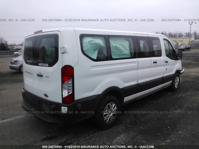 1FBZX2ZM2FKB22235 - 2015 FORD TRANSIT T-350 WHITE photo 4