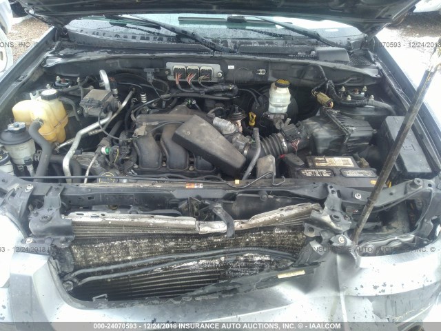 1FMCU94106KD24020 - 2006 FORD ESCAPE LIMITED GRAY photo 10