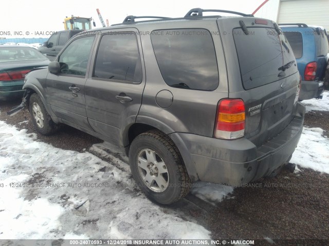 1FMCU94106KD24020 - 2006 FORD ESCAPE LIMITED GRAY photo 3