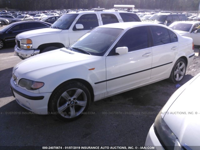 WBAEW53444PN33642 - 2004 BMW 330 XI WHITE photo 2