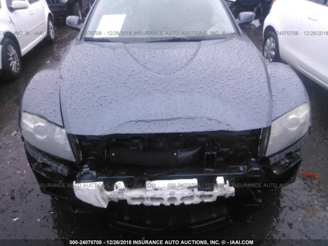 JM1FE173880215851 - 2008 MAZDA RX8 GRAY photo 6