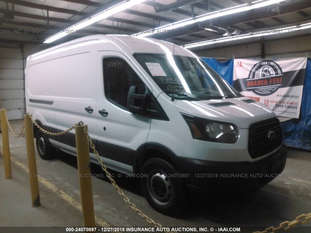 1FTBW2CM6JKA90570 - 2018 FORD TRANSIT T-350 WHITE photo 1