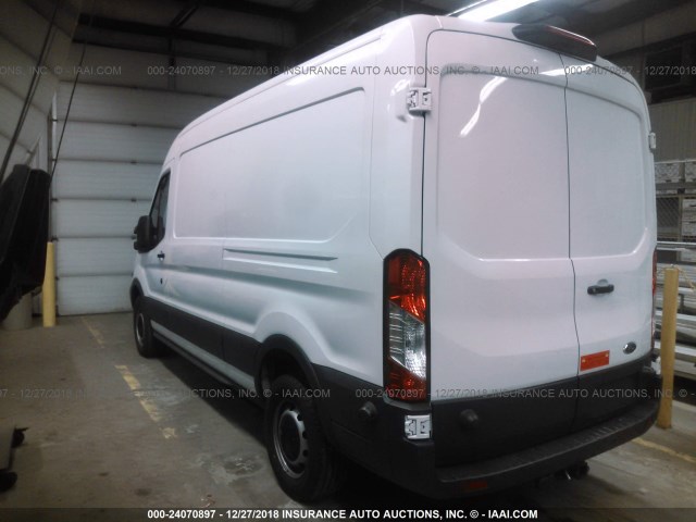 1FTBW2CM6JKA90570 - 2018 FORD TRANSIT T-350 WHITE photo 3