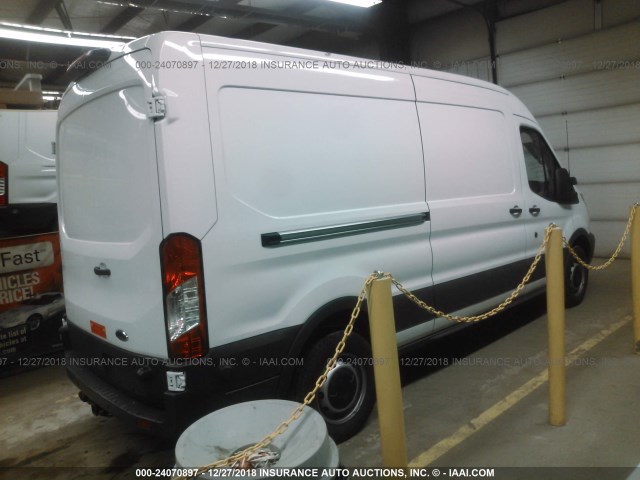 1FTBW2CM6JKA90570 - 2018 FORD TRANSIT T-350 WHITE photo 4