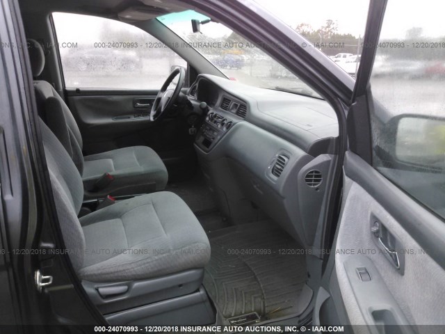 5FNRL18594B043263 - 2004 HONDA ODYSSEY LX GREEN photo 5