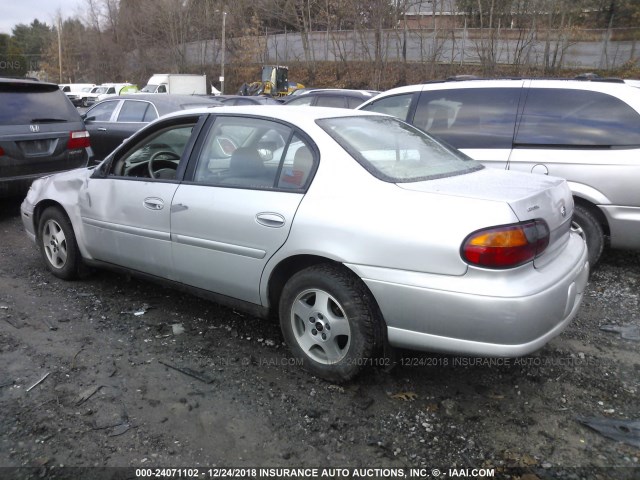 1G1ND52F84M570831 - 2004 CHEVROLET CLASSIC SILVER photo 3