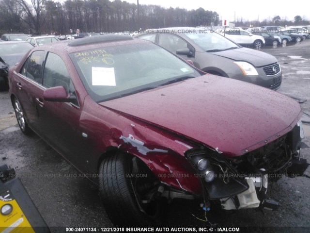 1G6DC67A160114014 - 2006 CADILLAC STS RED photo 1