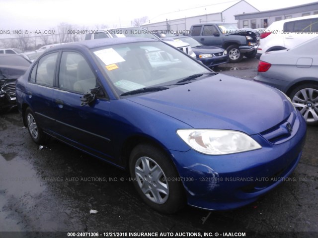 2HGES16384H611047 - 2004 HONDA CIVIC DX VP Mavi foto 1