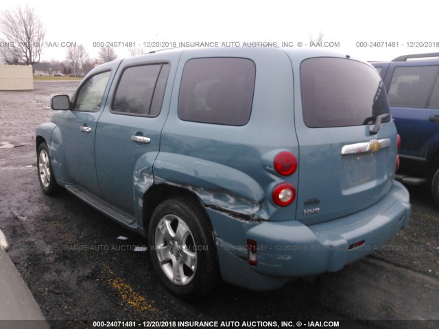 3GNDA23D57S541452 - 2007 CHEVROLET HHR LT TEAL photo 3