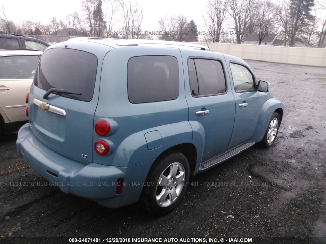 3GNDA23D57S541452 - 2007 CHEVROLET HHR LT TEAL photo 4