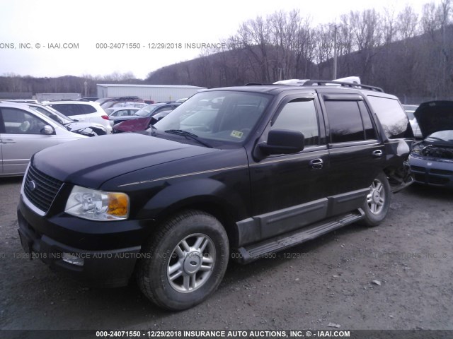 1FMPU16586LA07356 - 2006 FORD EXPEDITION XLT BLACK photo 2