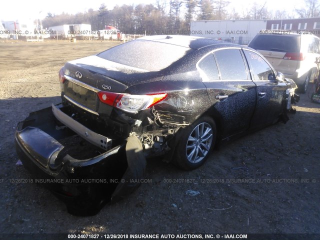 JN1EV7AR7GM343729 - 2016 INFINITI Q50 PREMIUM/SPORT BLACK photo 4