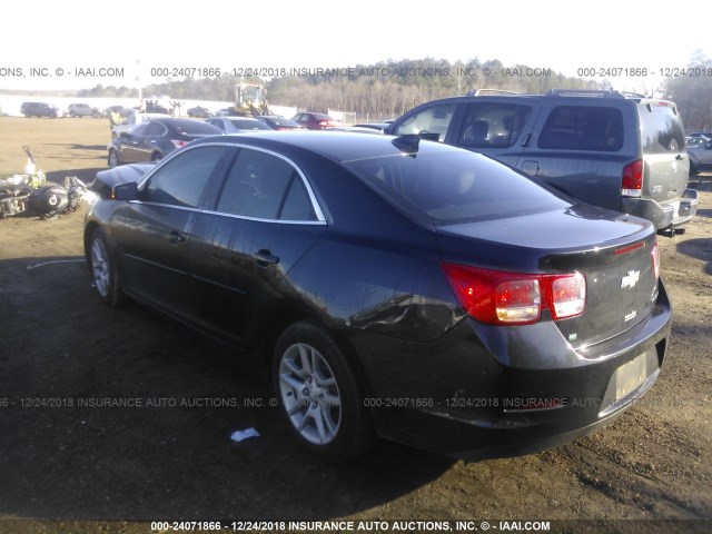 1G11C5SL5FF310580 - 2015 CHEVROLET MALIBU 1LT BLACK photo 3