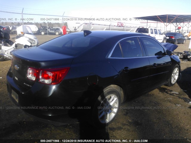 1G11C5SL5FF310580 - 2015 CHEVROLET MALIBU 1LT BLACK photo 4