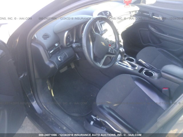 1G11C5SL5FF310580 - 2015 CHEVROLET MALIBU 1LT BLACK photo 5