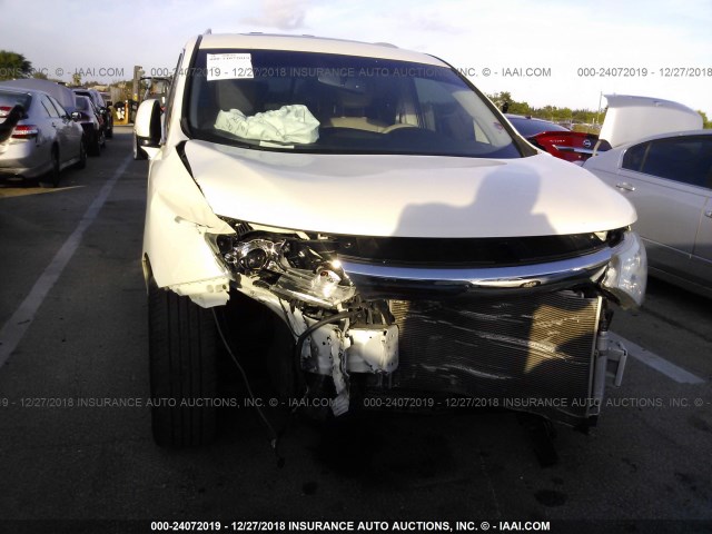 JN8AE2KP7E9103774 - 2014 NISSAN QUEST S/SV/SL/LE WHITE photo 6