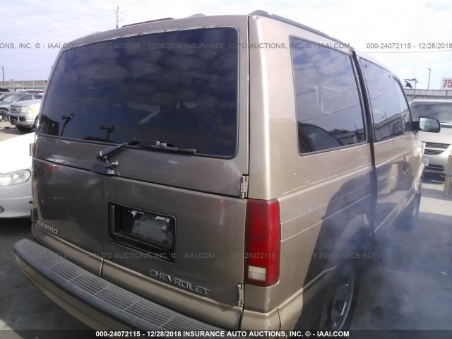 1GNDM19W4YB126792 - 2000 CHEVROLET ASTRO TAN photo 4