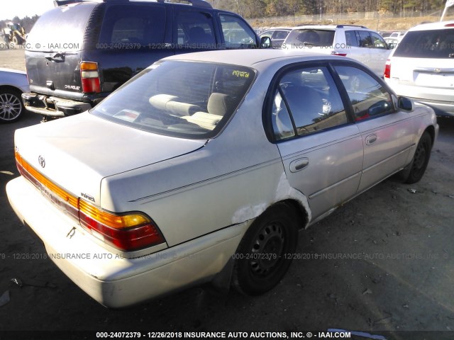 2T1AE00E7PC009053 - 1993 TOYOTA COROLLA LE GOLD photo 4