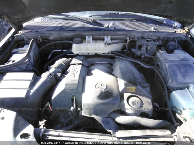 4JGAB54E91A251768 - 2001 MERCEDES-BENZ ML 320 BLACK photo 10