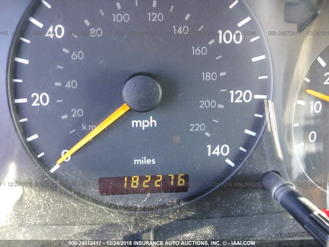 4JGAB54E91A251768 - 2001 MERCEDES-BENZ ML 320 BLACK photo 7