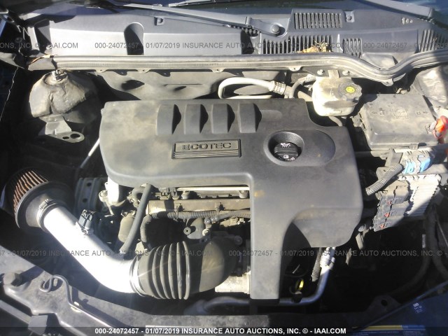 1G8AJ58F17Z190382 - 2007 SATURN ION LEVEL 2 蓝色 照片 10