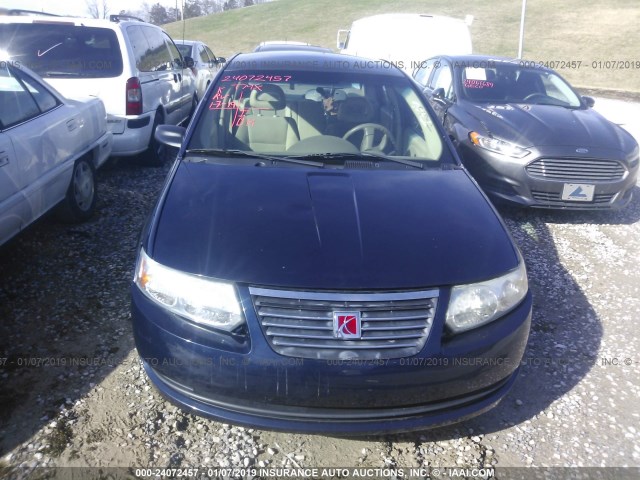 1G8AJ58F17Z190382 - 2007 SATURN ION LEVEL 2 蓝色 照片 6
