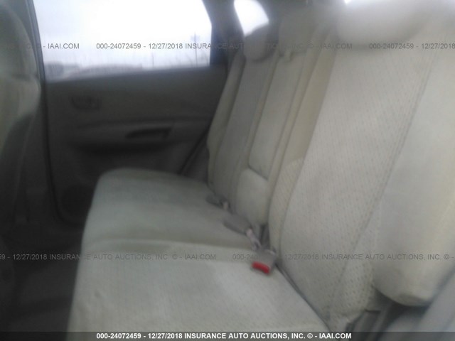 KM8JN12D15U150268 - 2005 HYUNDAI TUCSON GLS/LX GRAY photo 8