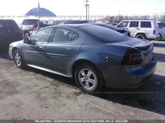 2G2WP552661163282 - 2006 PONTIAC GRAND PRIX GRAY photo 3