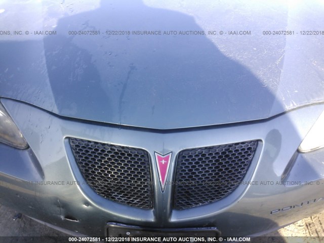 2G2WP552661163282 - 2006 PONTIAC GRAND PRIX GRAY photo 6