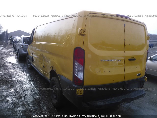 1FTYR2ZM3GKA86879 - 2016 FORD TRANSIT T-250 YELLOW photo 3