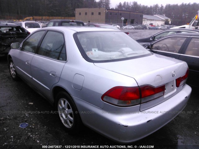 1HGCG66862A153487 - 2002 HONDA ACCORD EX/SE SILVER photo 3