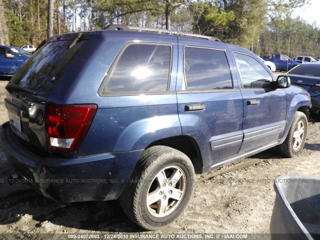 1J4HR48N56C215696 - 2006 JEEP GRAND CHEROKEE LAREDO/COLUMBIA/FREEDOM 蓝色 照片 4