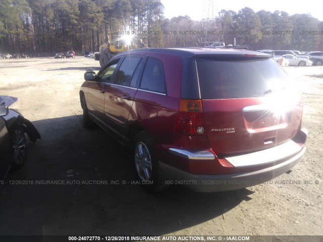 2A4GM68416R658092 - 2006 CHRYSLER PACIFICA TOURING RED photo 3