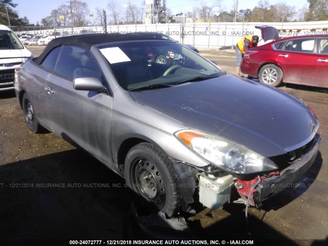4T1FA38P66U076619 - 2006 TOYOTA CAMRY SOLARA SE/SLE GRAY photo 1